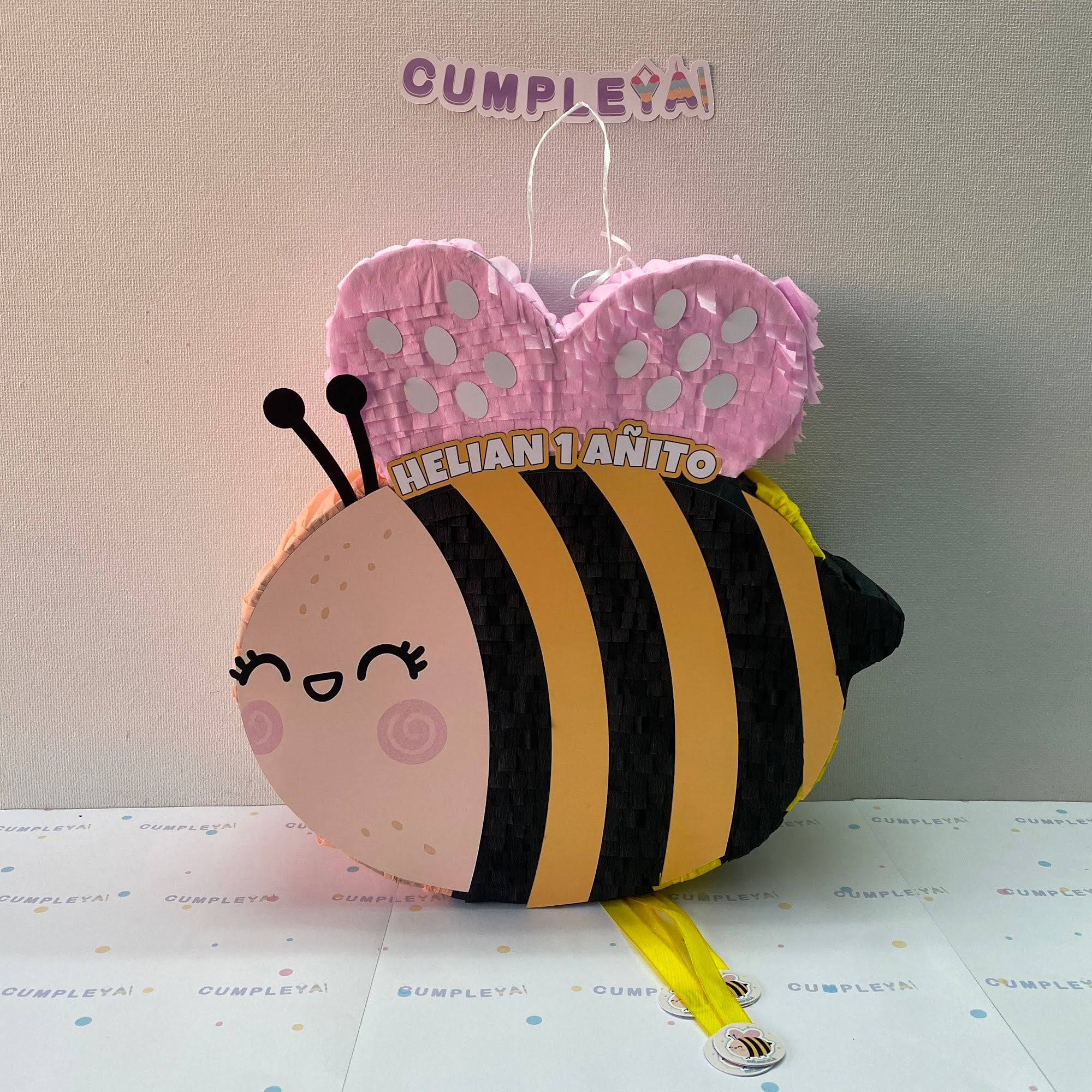 PIÑATA ABEJITA 40CM PREMIUM