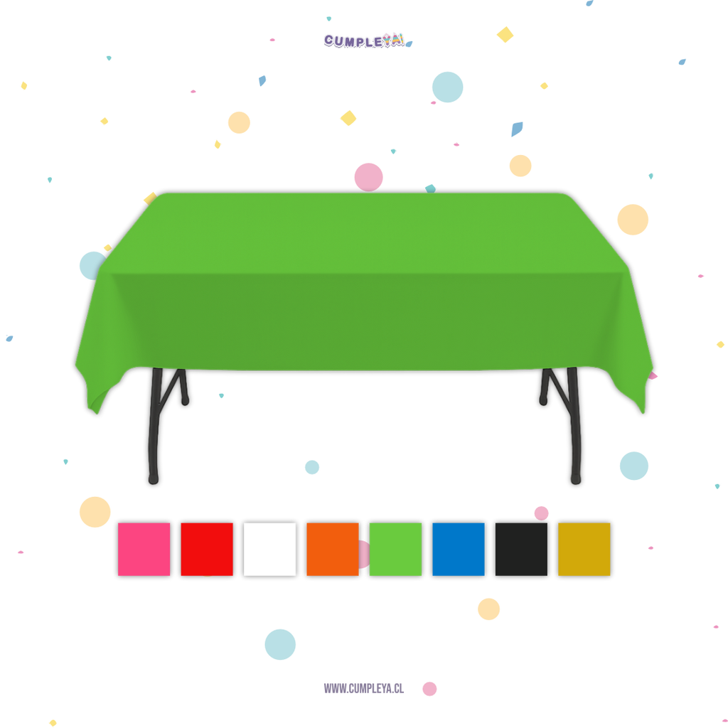 MANTEL COLORES 120X180CM