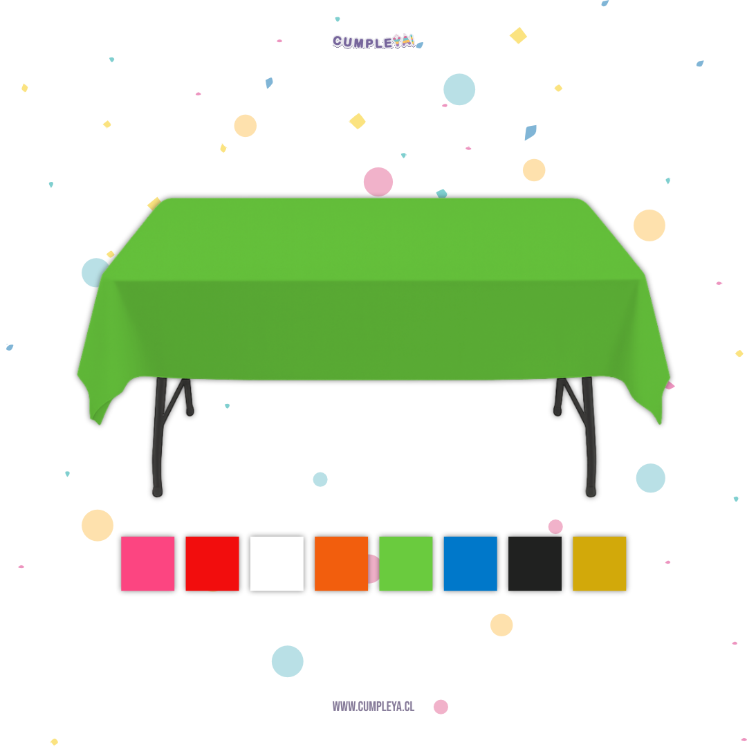 MANTEL COLORES 120X180CM
