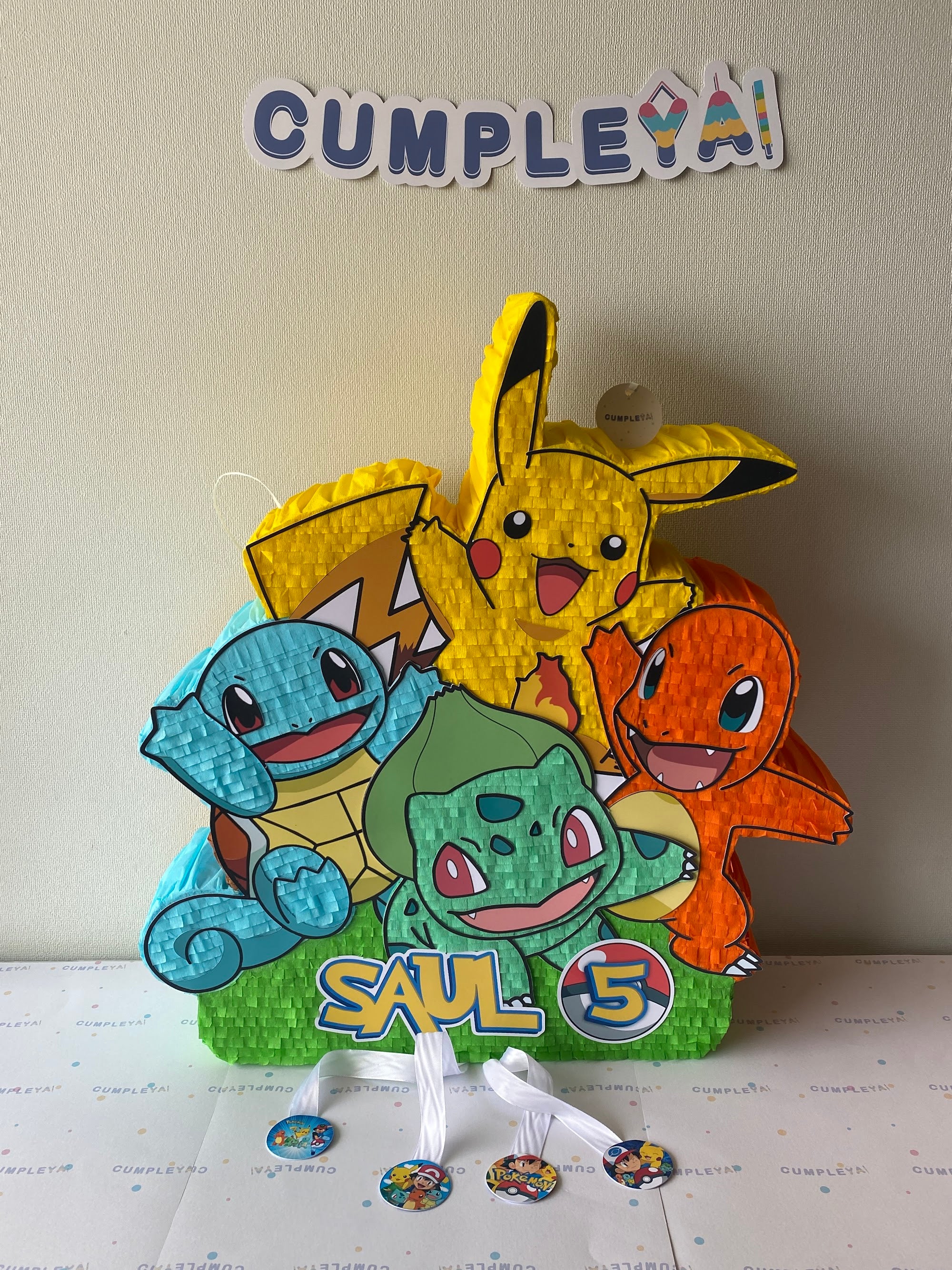 PIÑATA POKEMON 60CM PREMIUM