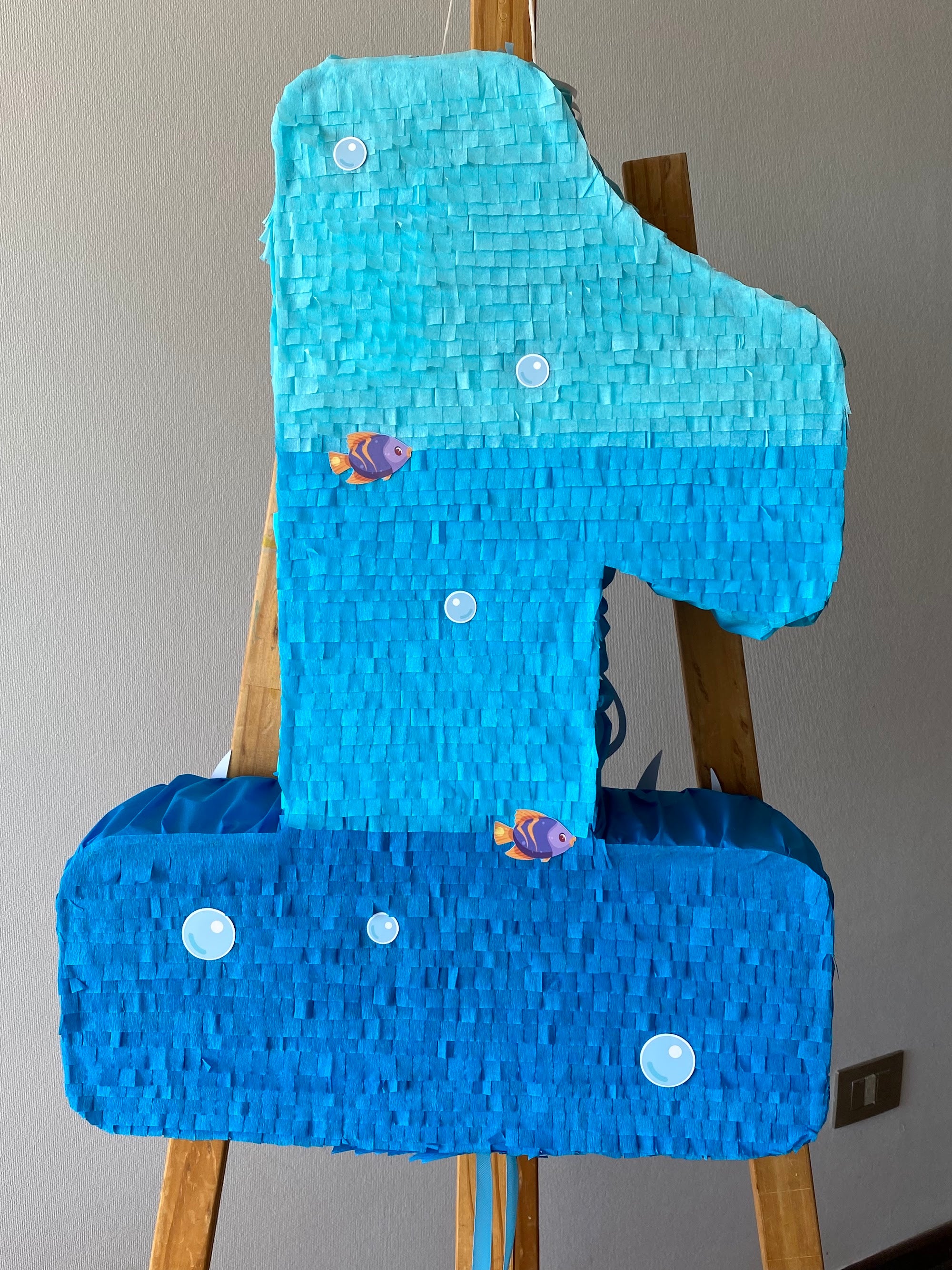 PIÑATA ANIMALITOS DEL MAR 60CM PREMIUM