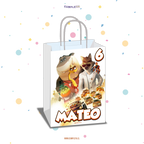 BOLSA SORPRESA 16 × 21 × 8 CM TIPOS MALOS