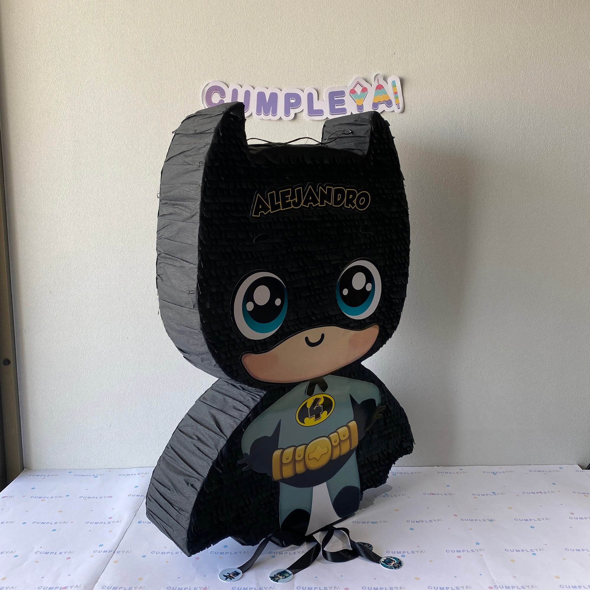 PIÑATA BATMAN NIÑO 60CM PREMIUM