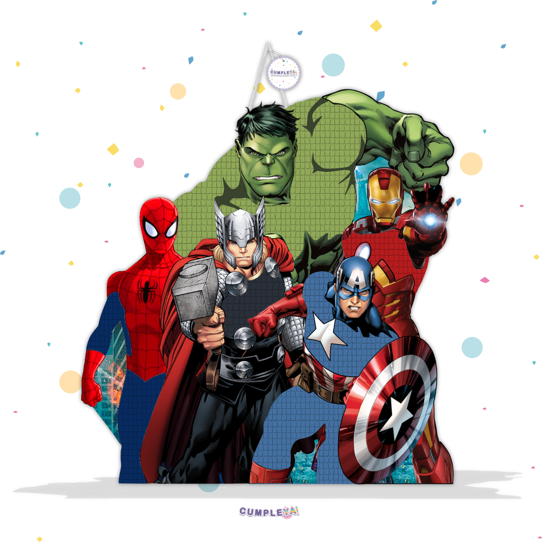PIÑATA LOS VENGADORES 40CM PREMIUM