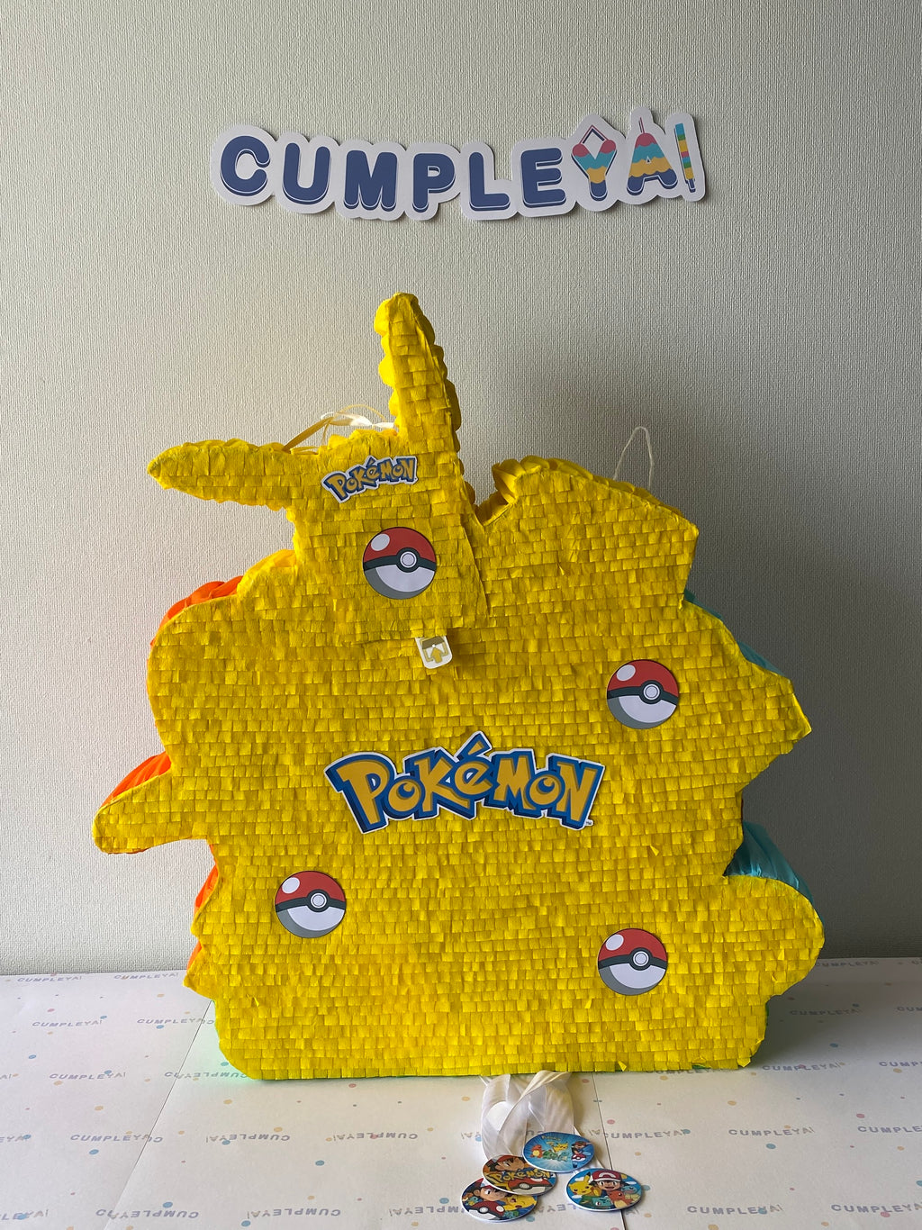 PIÑATA POKEMON 60CM PREMIUM