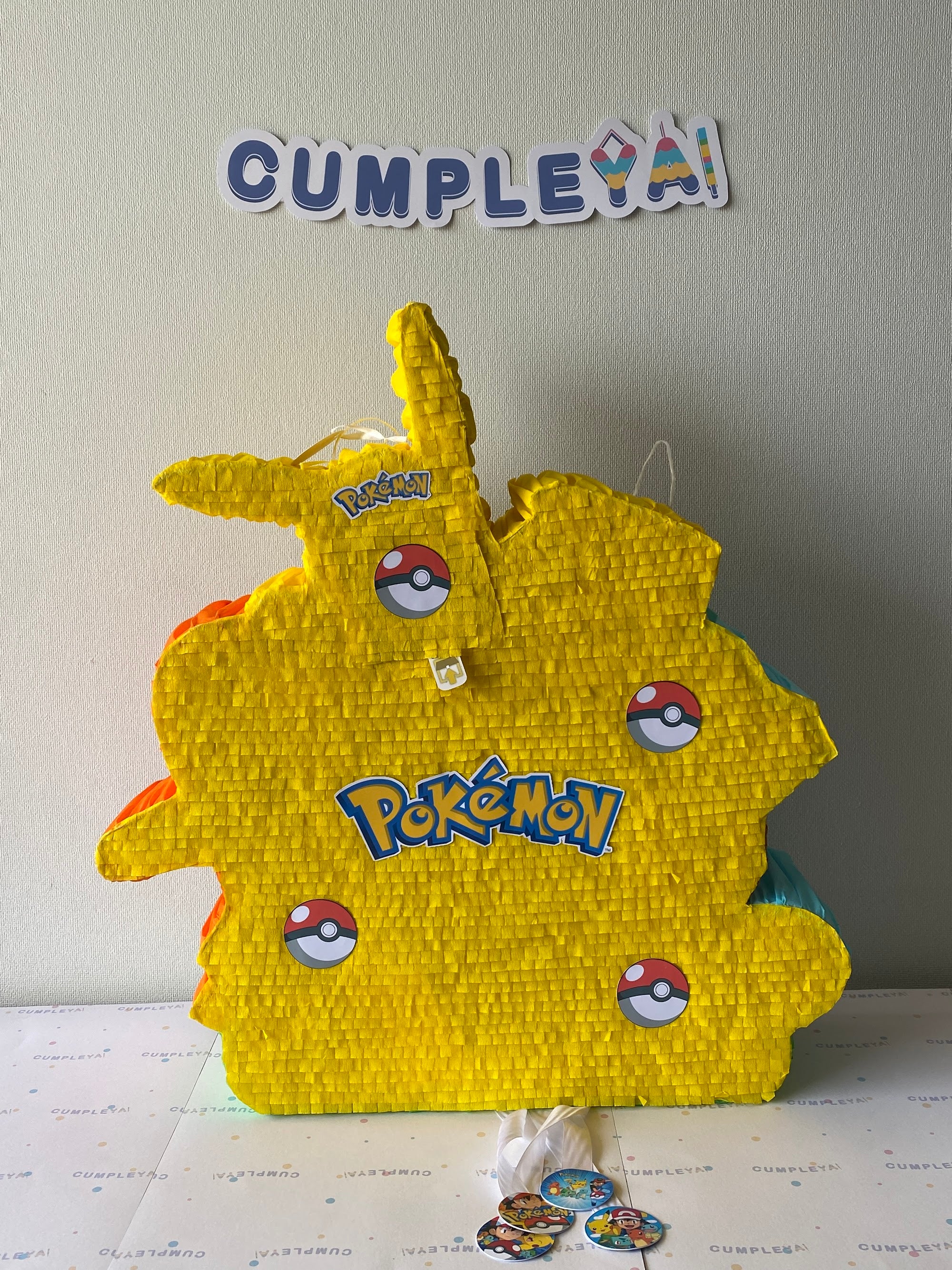 PIÑATA POKEMON 60CM PREMIUM