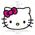 PIÑATA 40 CM CABEZA HELLO KITTY