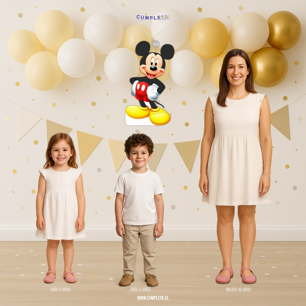 PIÑATA MICKEY MOUSE 60CM PREMIUM