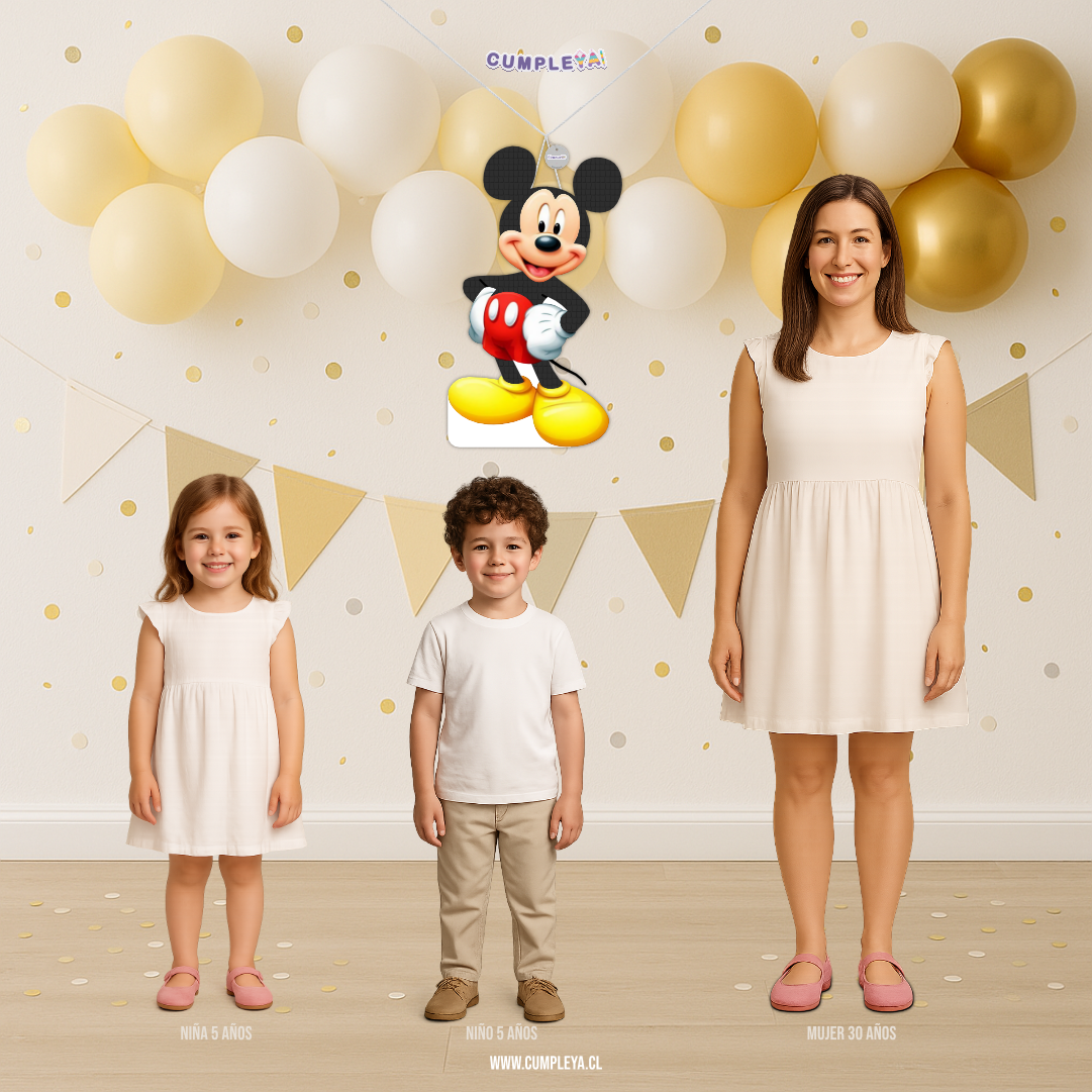 PIÑATA MICKEY MOUSE 60CM PREMIUM