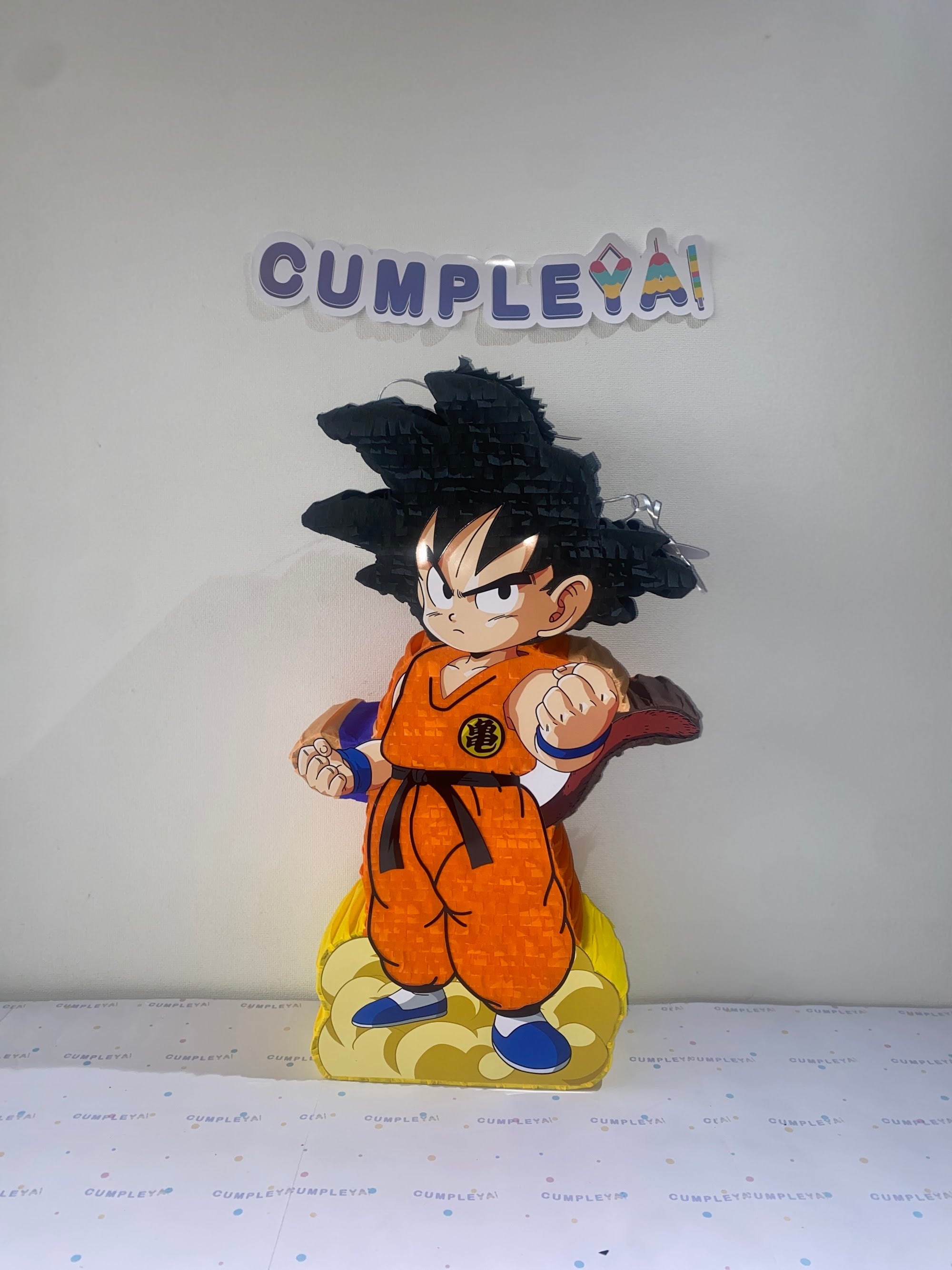 PIÑATA GOKÚ NIÑO DRAGON BALL 60CM PREMIUM