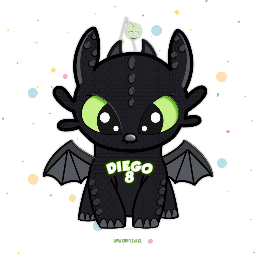 PIÑATA CHIMUELO 60CM PREMIUM