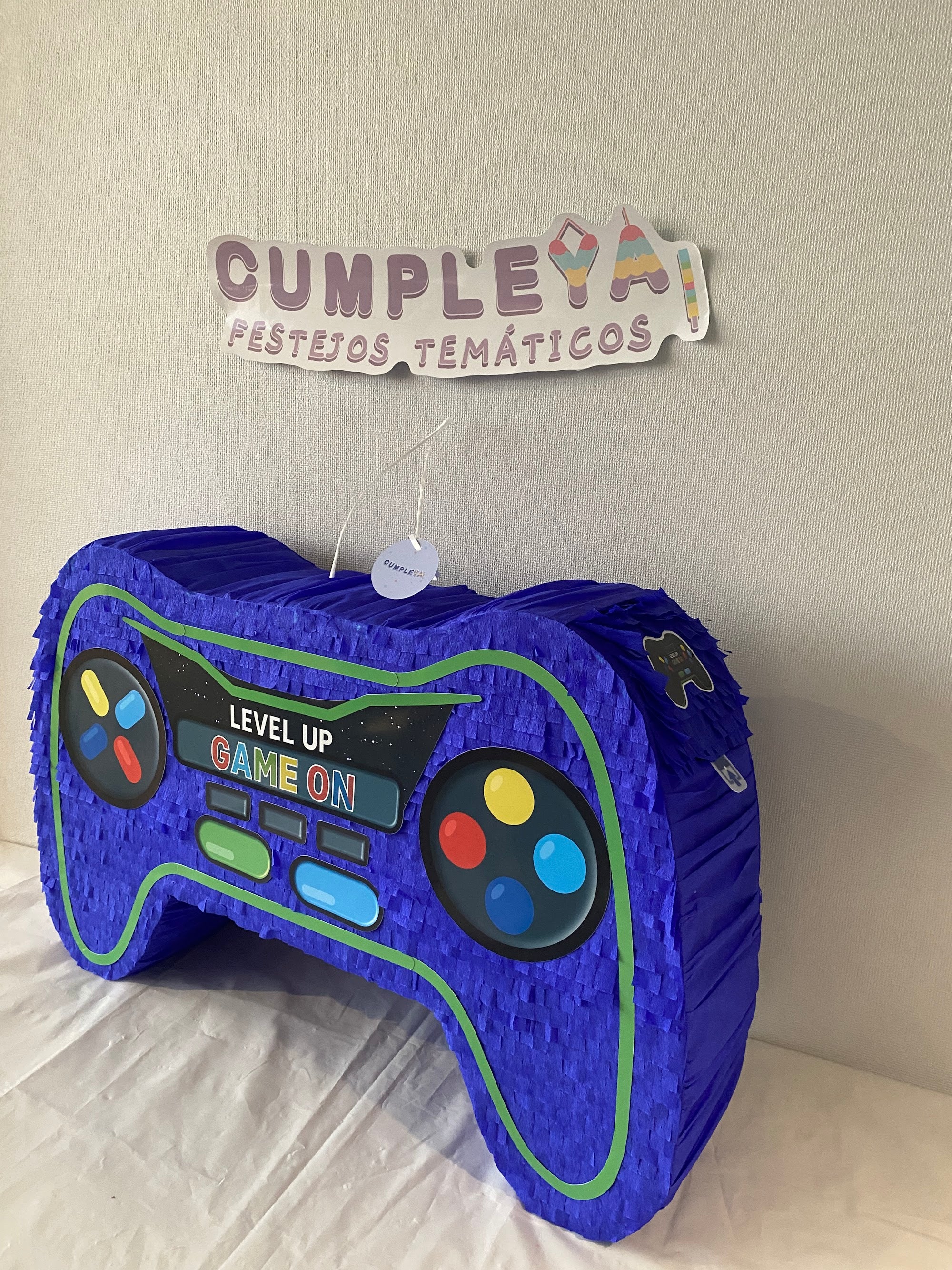 PIÑATA CONTROL VIDEO JUEGO 60CM PREMIUM
