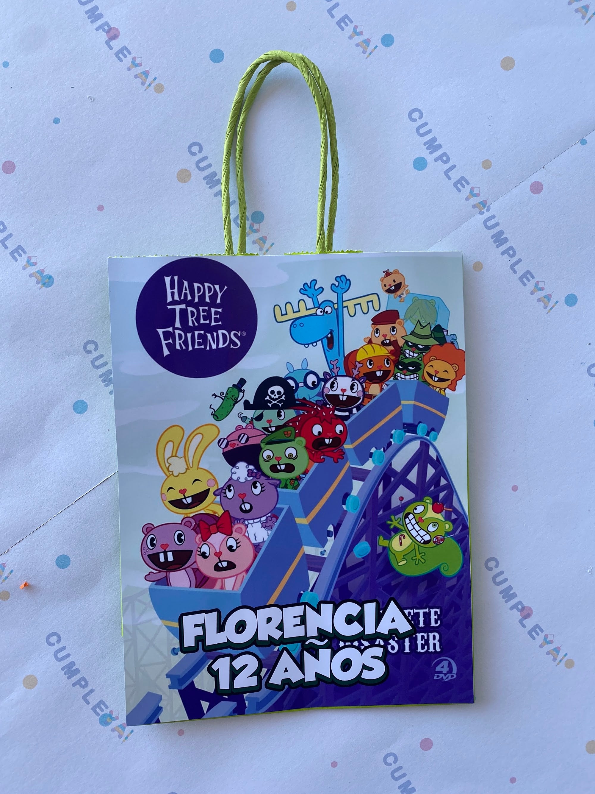 BOLSA SORPRESA 16 × 21 × 8 CM HAPPY TREE FRIENDS