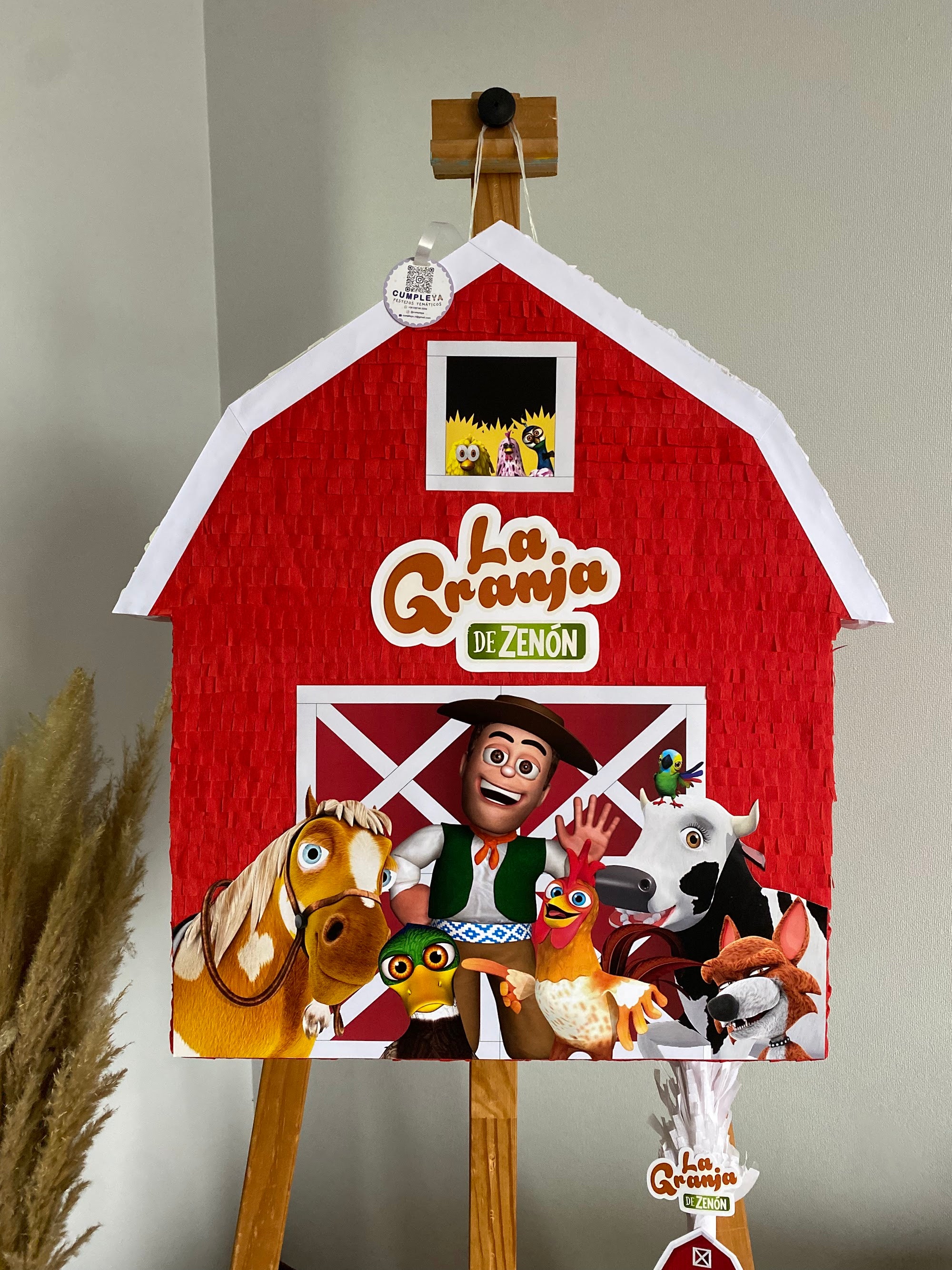PIÑATA LA GRANJA DE ZENÓN 60CM PREMIUM