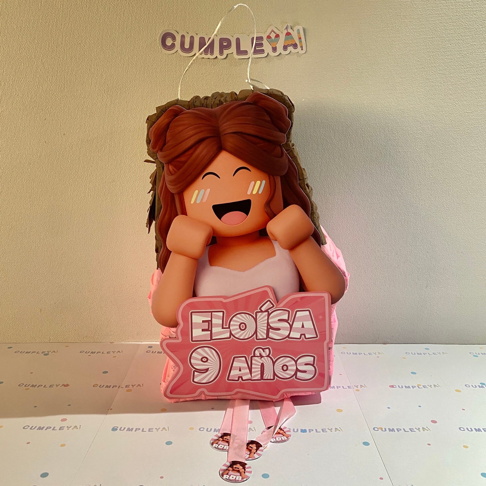 PIÑATA 40 CM ROBLOX NIÑA