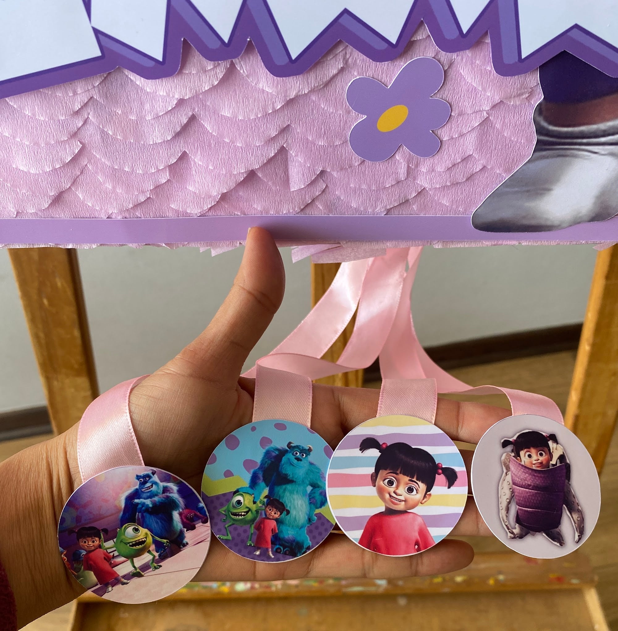 PIÑATA NÚMERO 1 BOO MONSTER INC 60CM PREMIUM