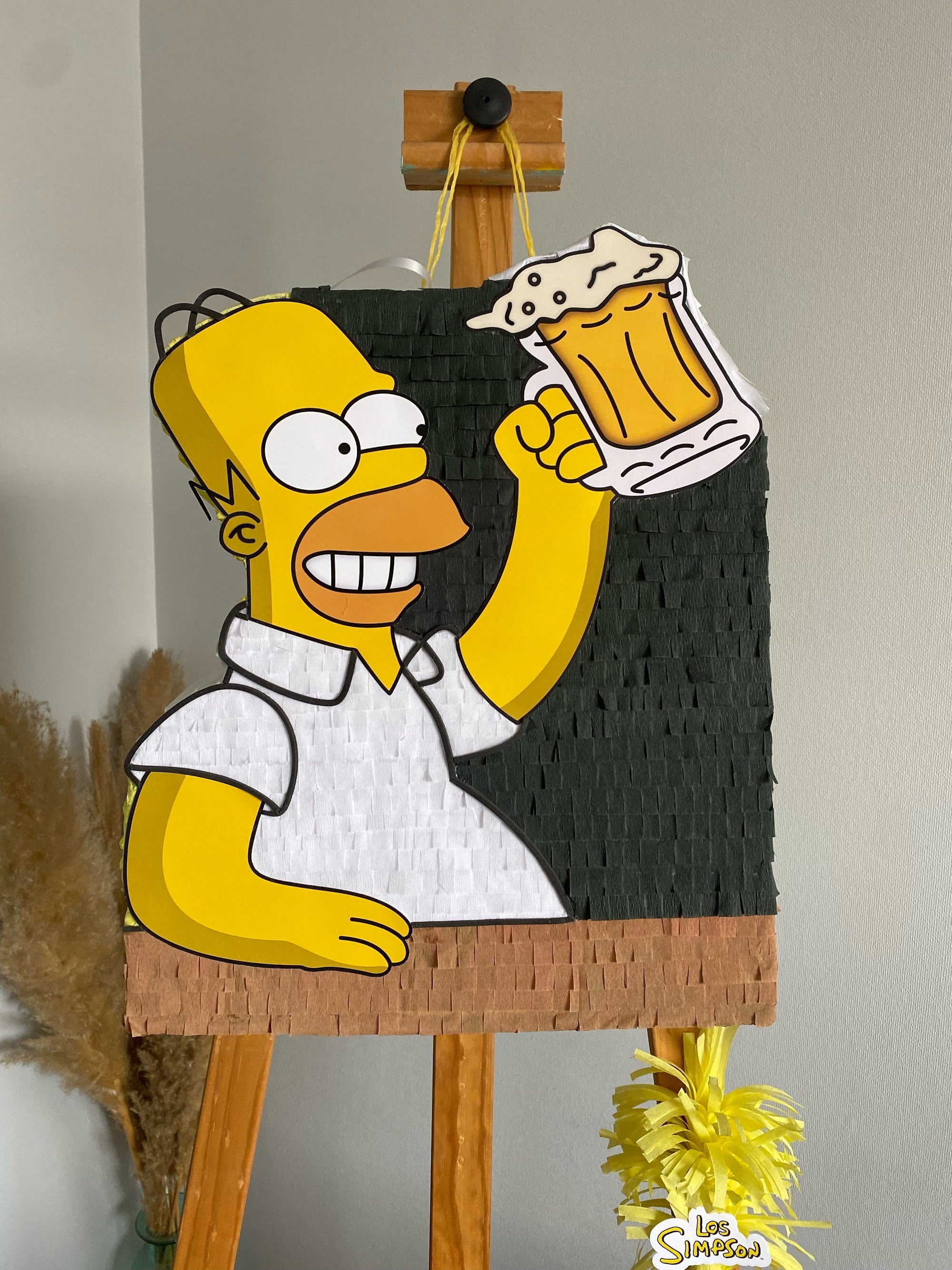 PIÑATA HOMERO SIMPSON 40CM PREMIUM