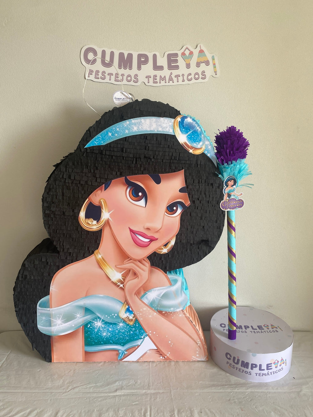 PIÑATA PRINCESA JAZMIN 60CM PREMIUM