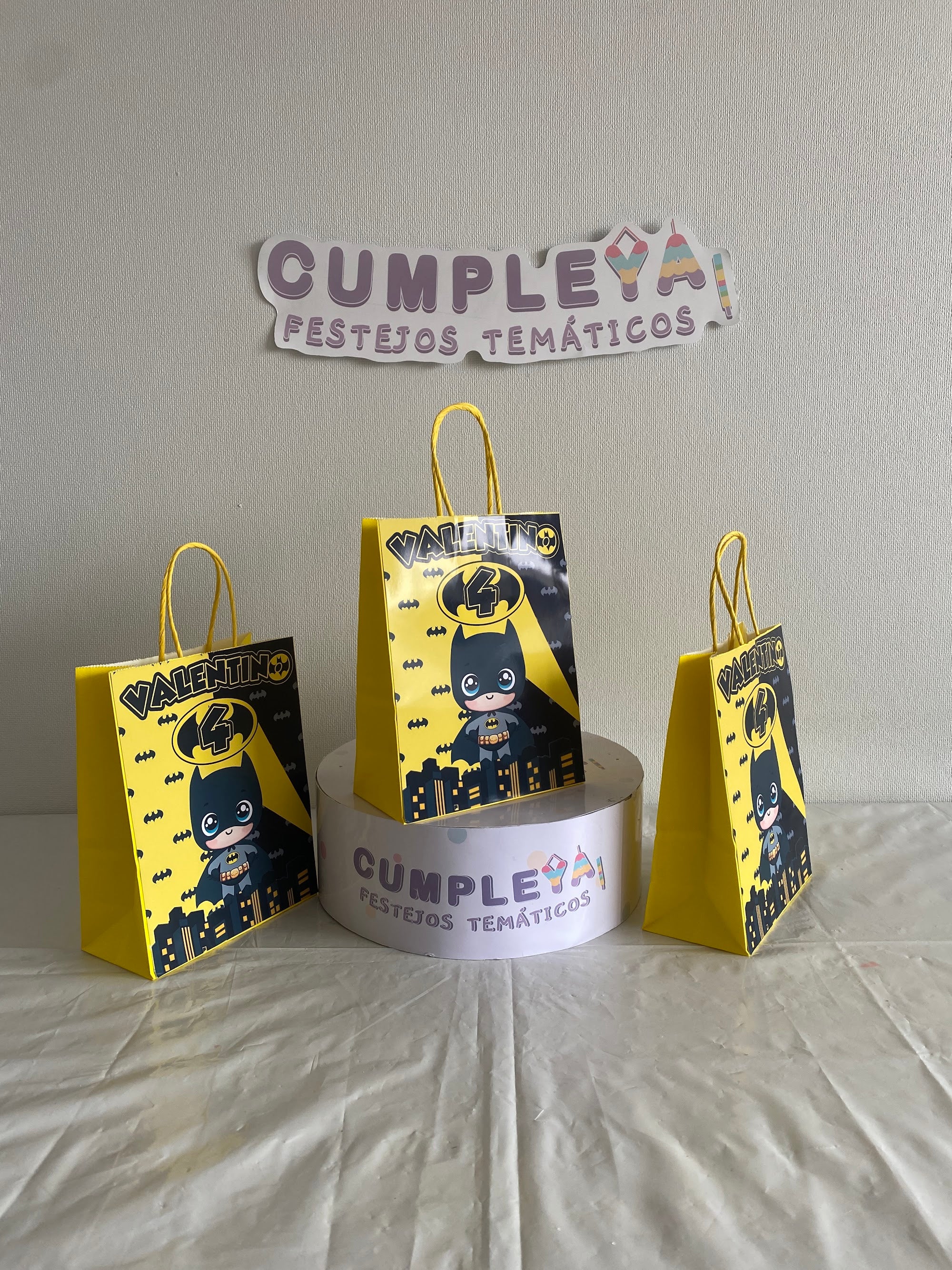 BOLSA SORPRESA 16 × 21 × 8 CM BATMAN NIÑO