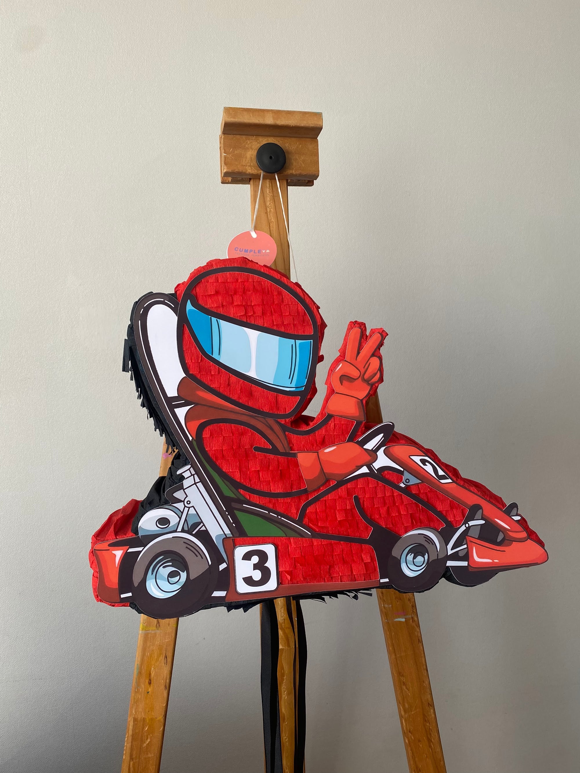 PIÑATA KARTING 40CM PREMIUM