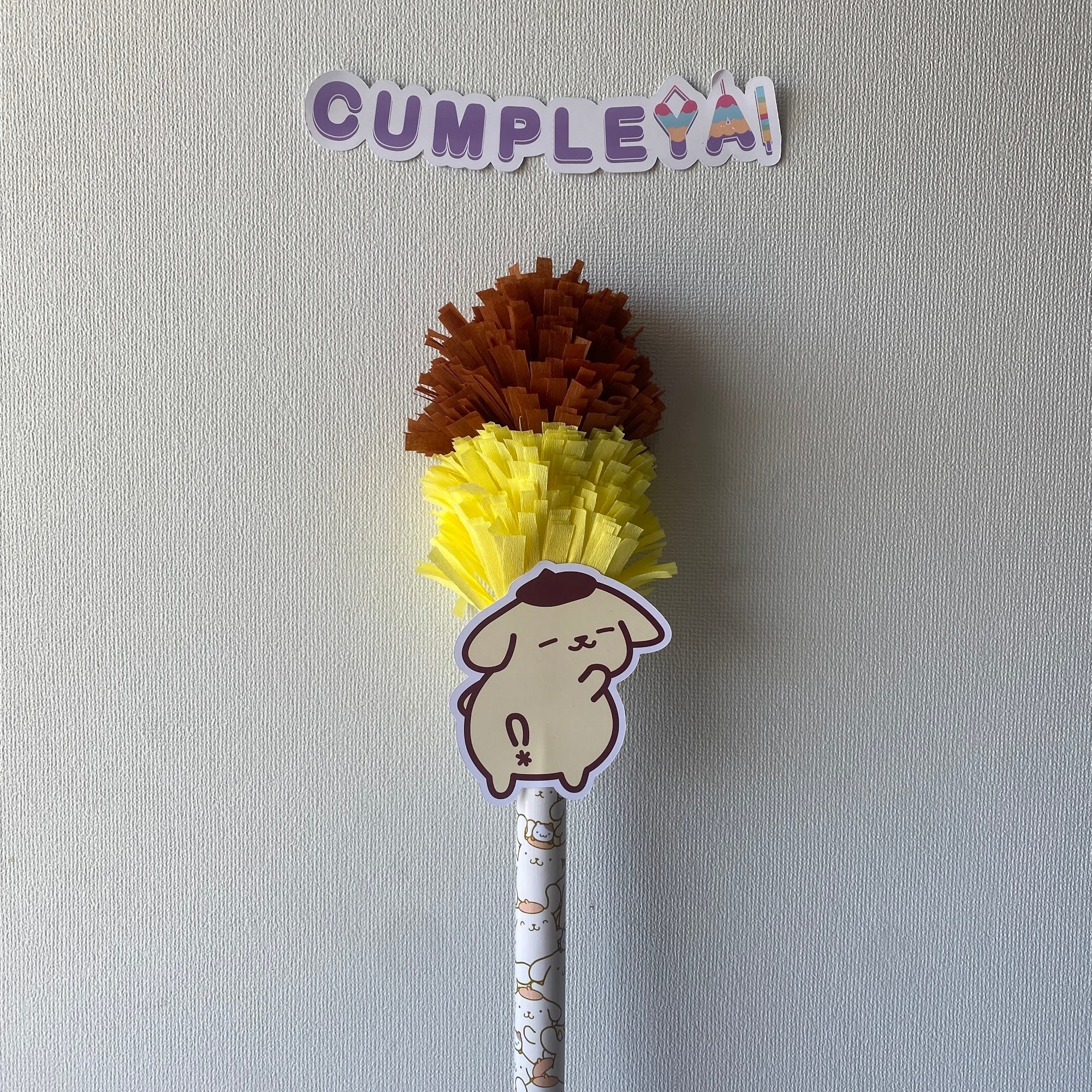 BASTÓN POMPOMPURIN PARA PIÑATA
