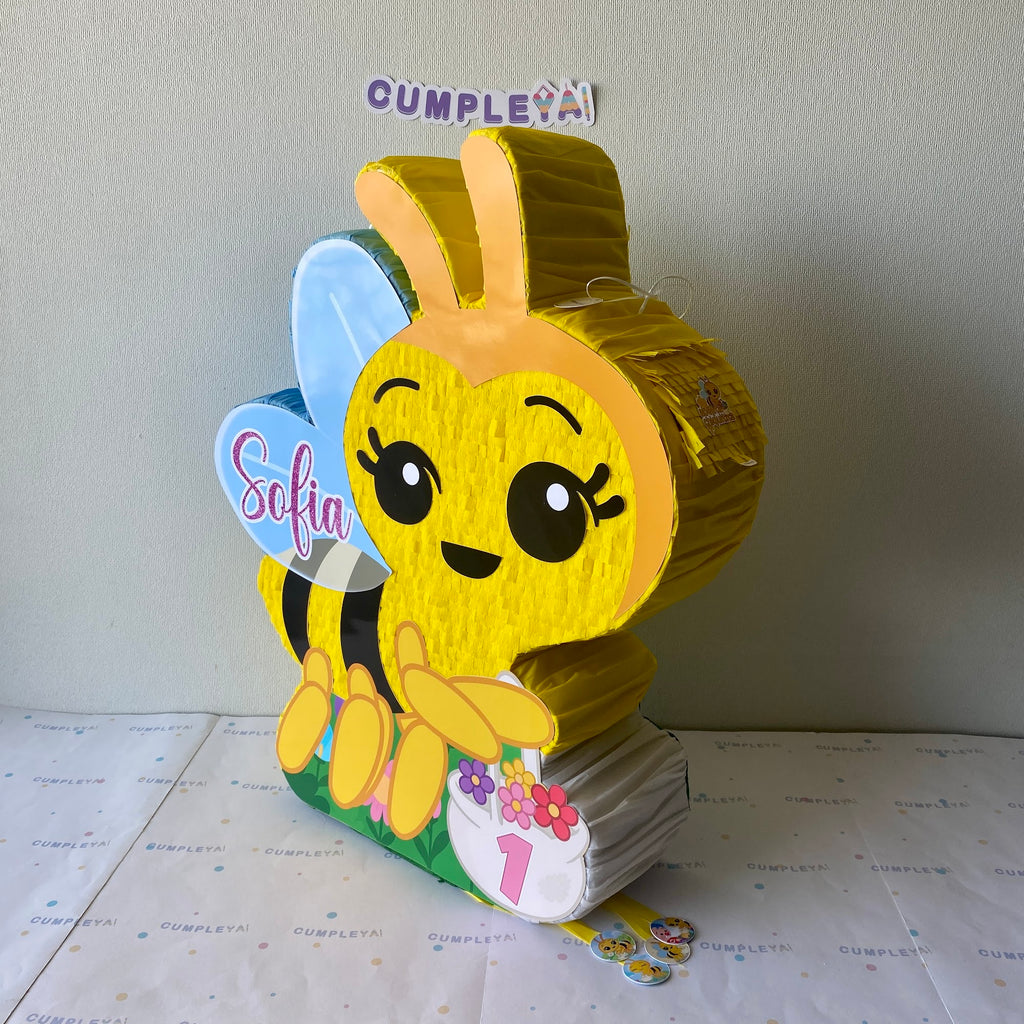 PIÑATA ABEJITA CHIQUITITA PLIM PLIM 60CM PREMIUM