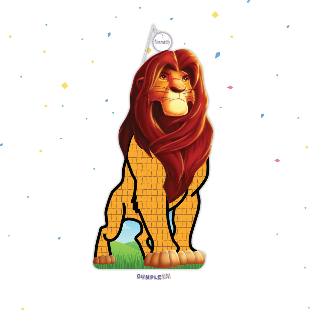 PIÑATA SIMBA ADULTO 40CM PREMIUM
