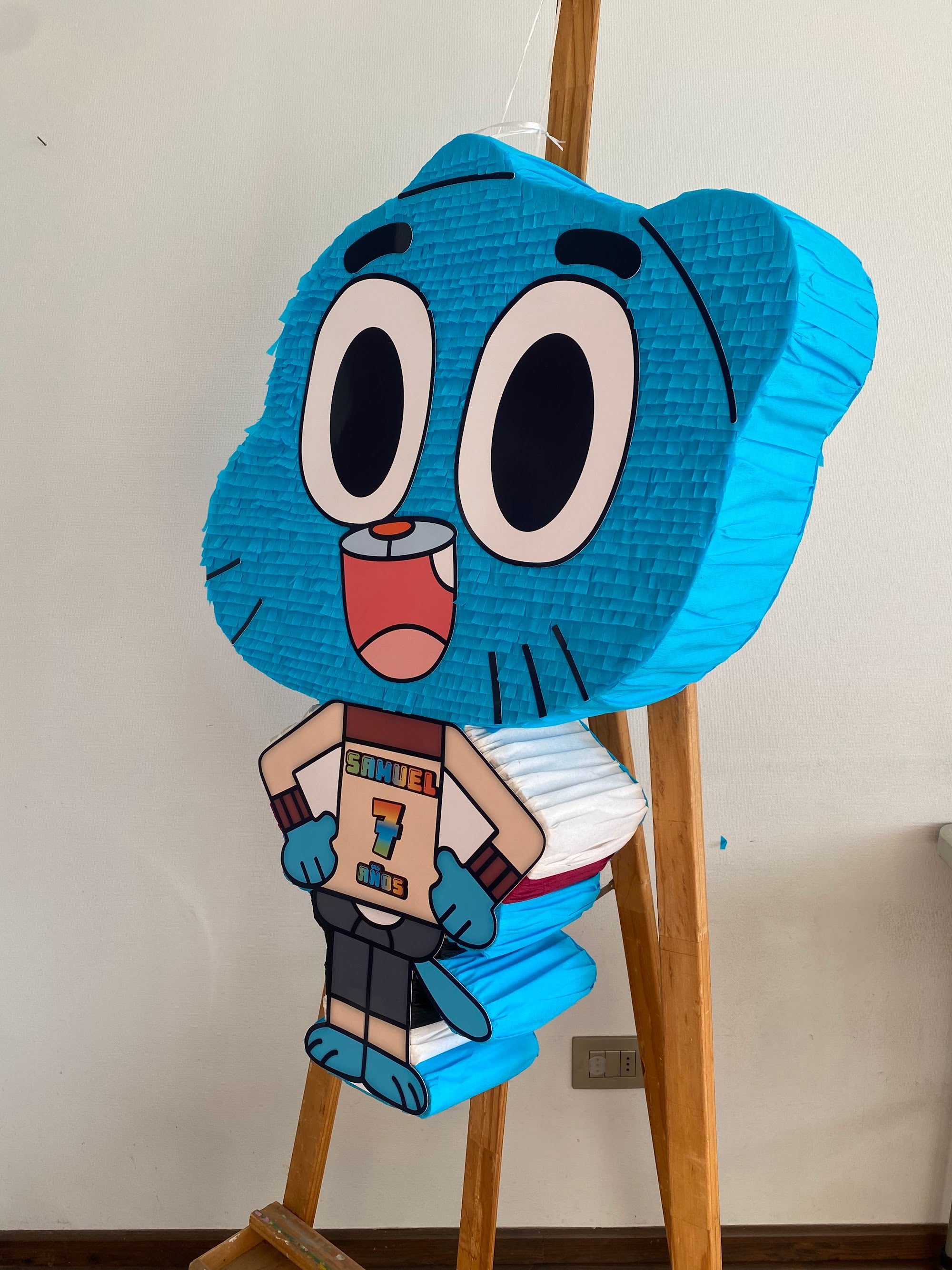 PIÑATA GUMBALL 60CM PREMIUM
