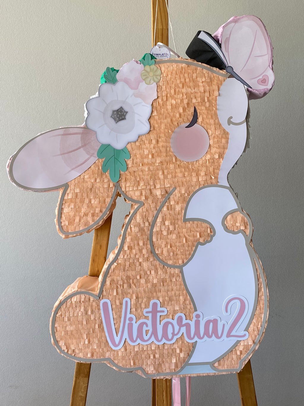 PIÑATA CONEJITA 60CM PREMIUM