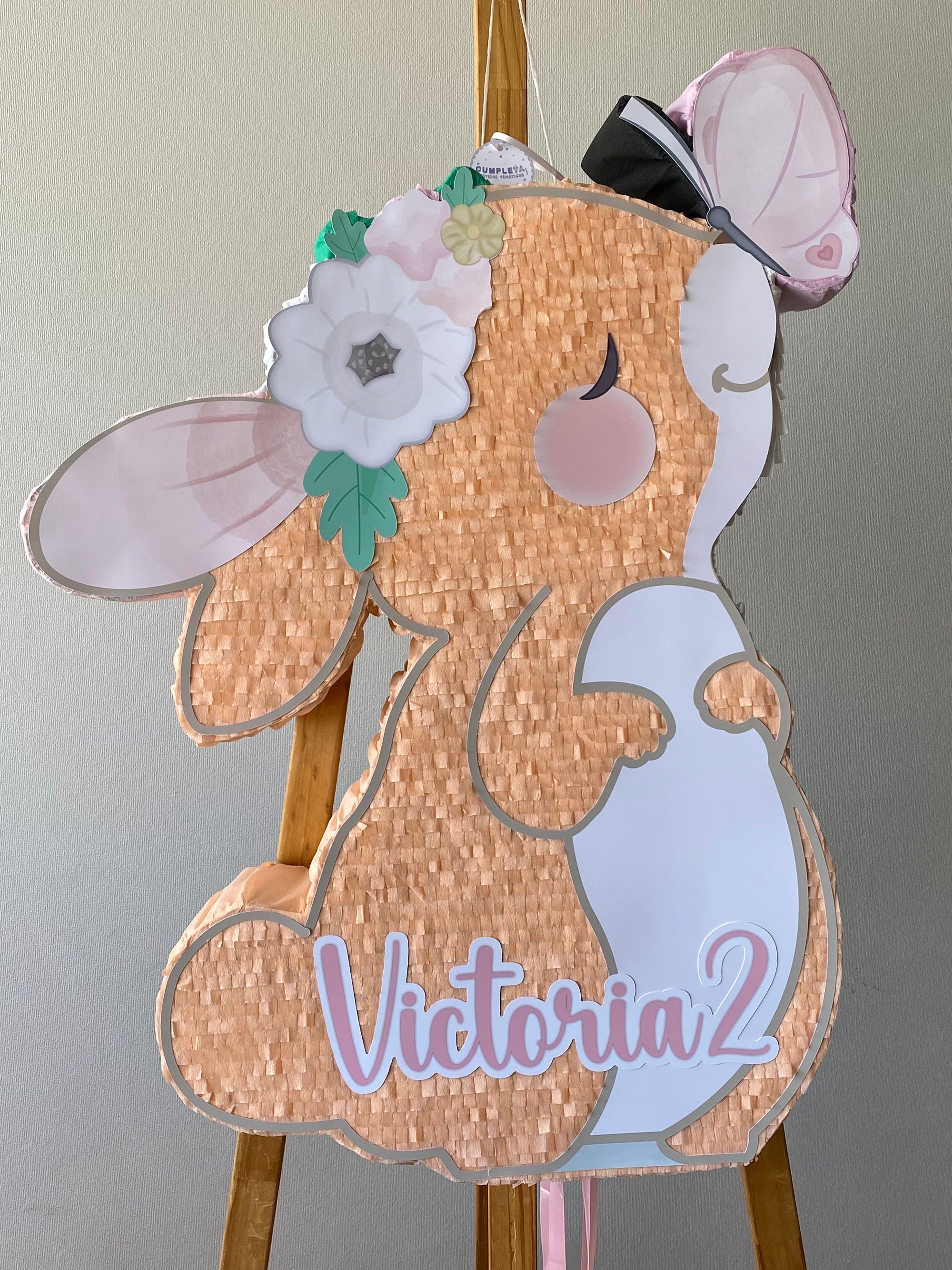 PIÑATA CONEJITA 60CM PREMIUM