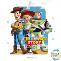 PIÑATA 40 CM WOODY, BUZZ Y JESSIE TOY STORY