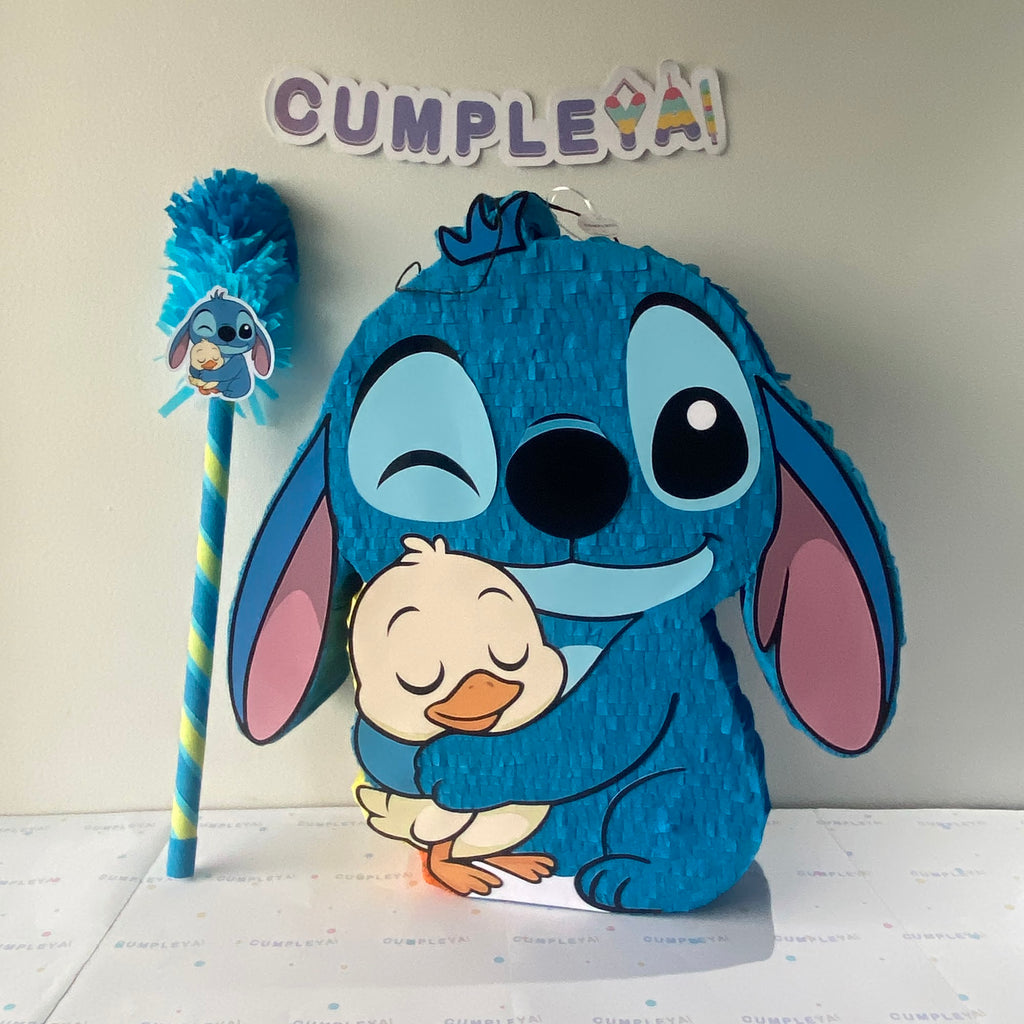 PIÑATA STICH CON PATITO 60CM PREMIUM