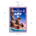 PIÑATA 40 CM RECTANGULAR MOANA 2