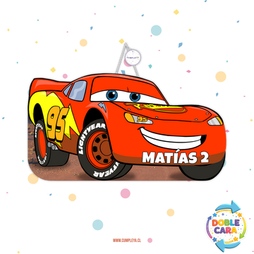 PIÑATA 40 CM RAYO MCQUEEN