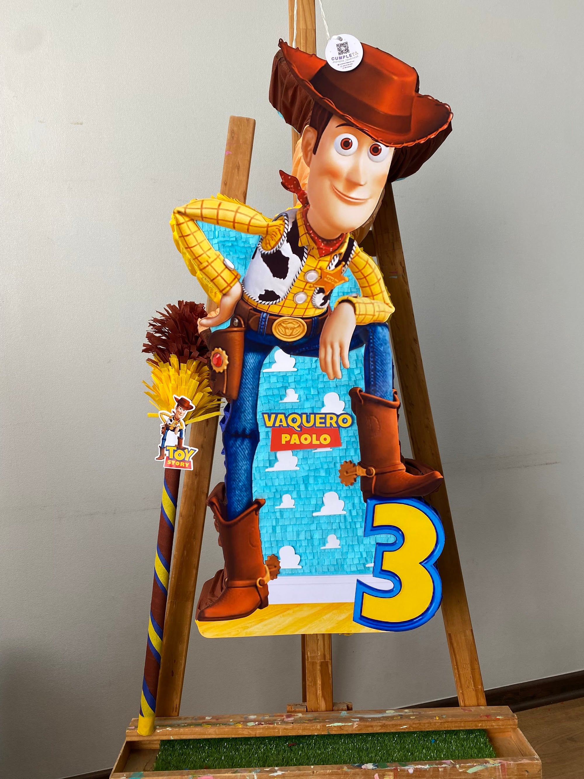 PIÑATA WOODY TOY STORY 60CM PREMIUM