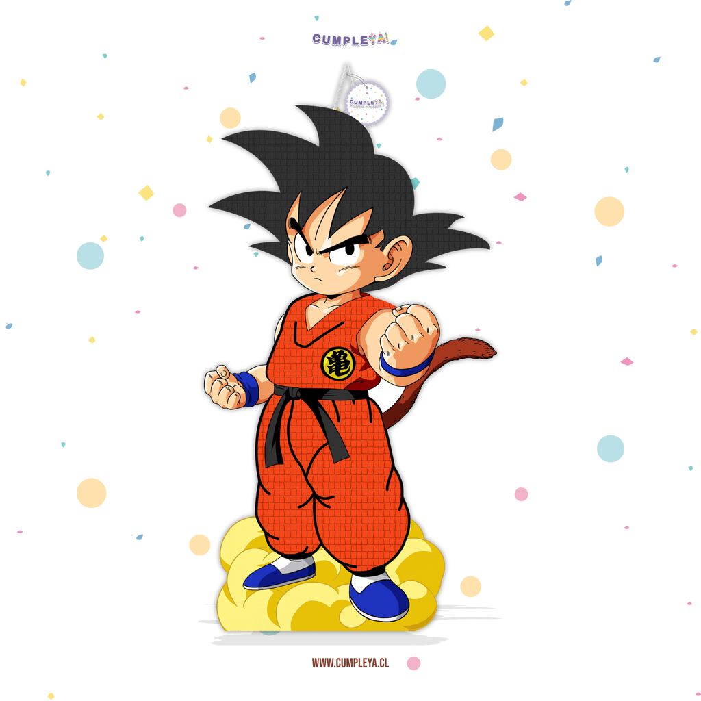 PIÑATA GOKÚ NIÑO DRAGON BALL 60CM PREMIUM