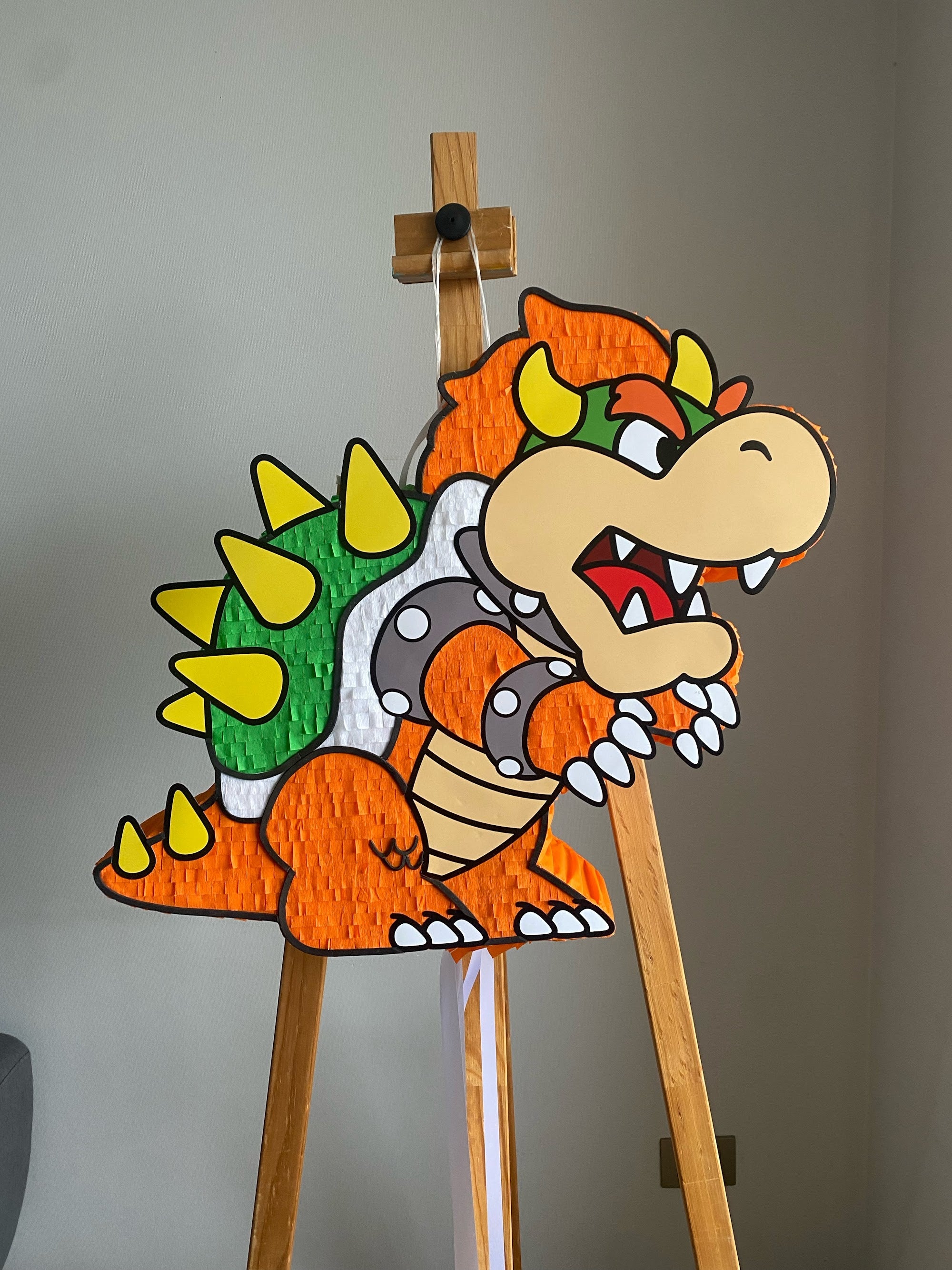 PIÑATA BOWSER DE MARIO BROS 60CM PREMIUM