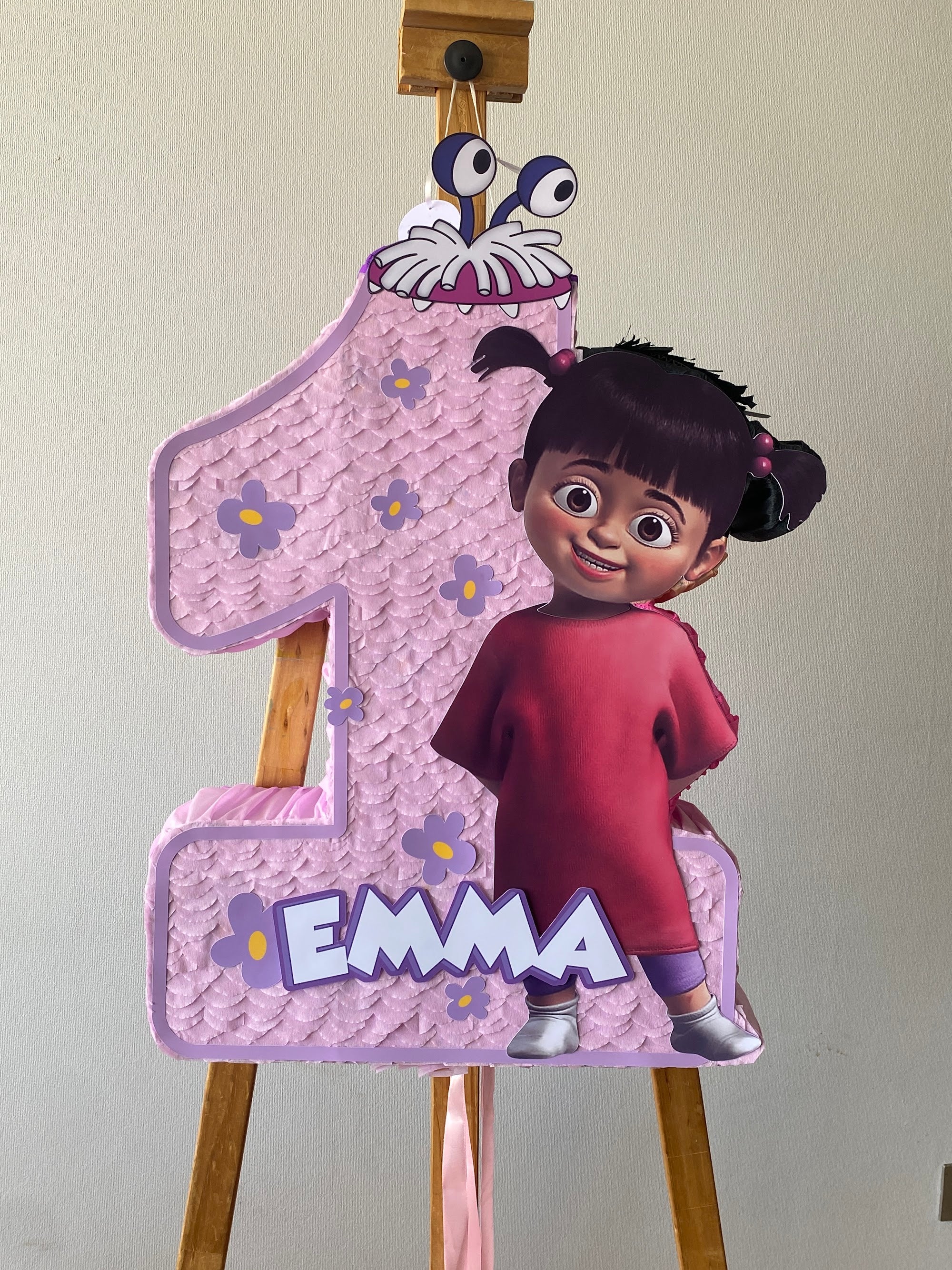 PIÑATA NÚMERO 1 BOO MONSTER INC 60CM PREMIUM