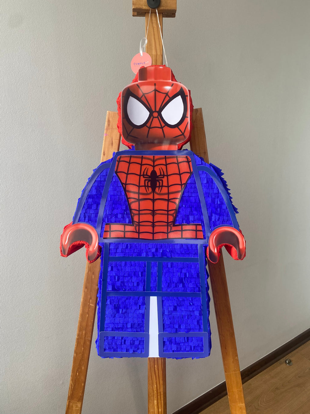 PIÑATA SPIDERMAN LEGO 60CM PREMIUM
