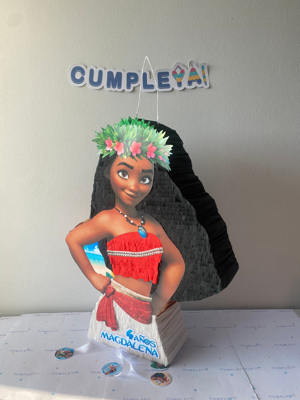 PIÑATA MOANA ADULTA 60CM PREMIUM