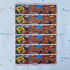 STICKER PARA BOTELLA 12 U BLAZE AND THE MONSTER MACHINES