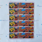 STICKER PARA BOTELLA 12 U BLAZE AND THE MONSTER MACHINES