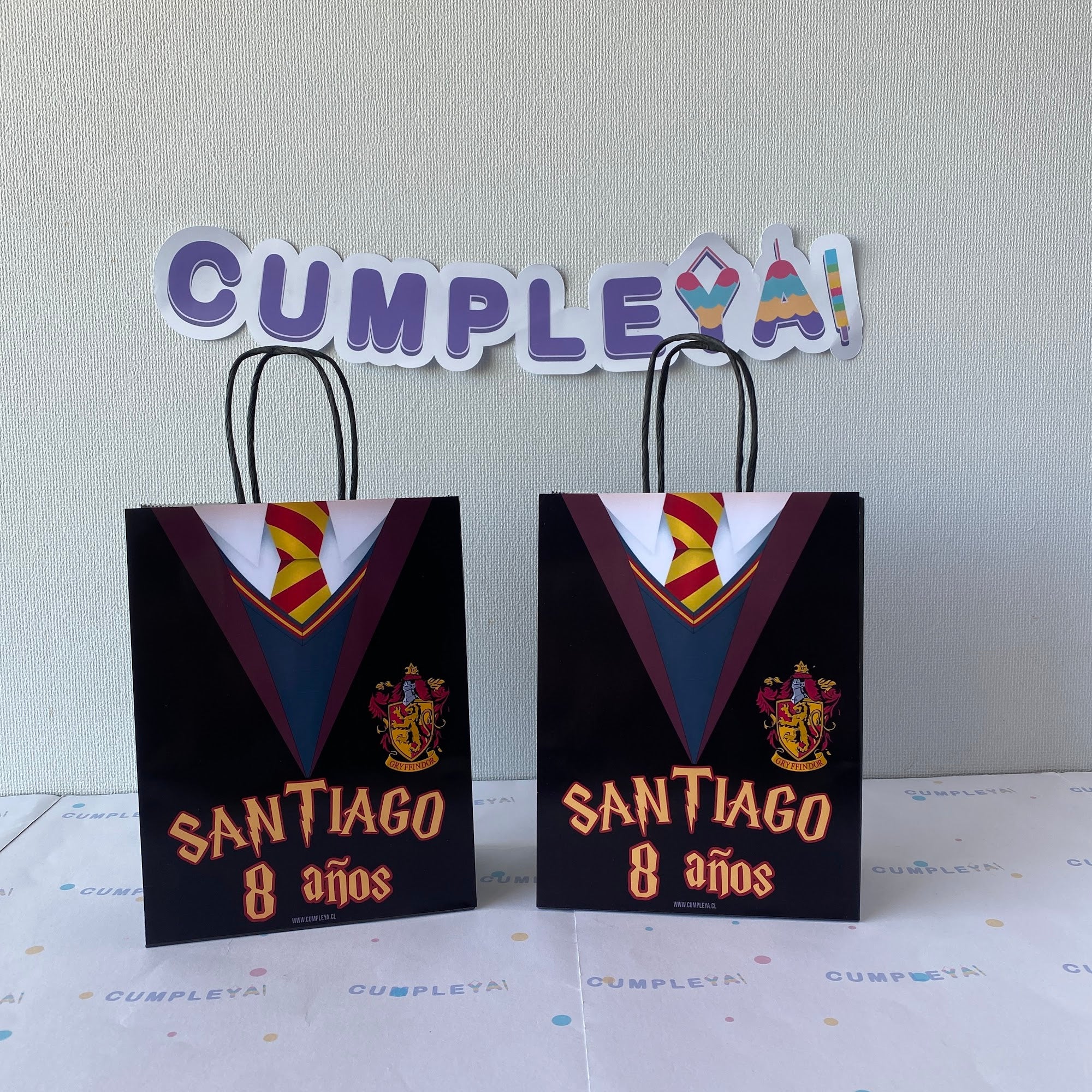 BOLSA SORPRESA GRYFFINDOR PERSONALIZADO 16X21X8CM