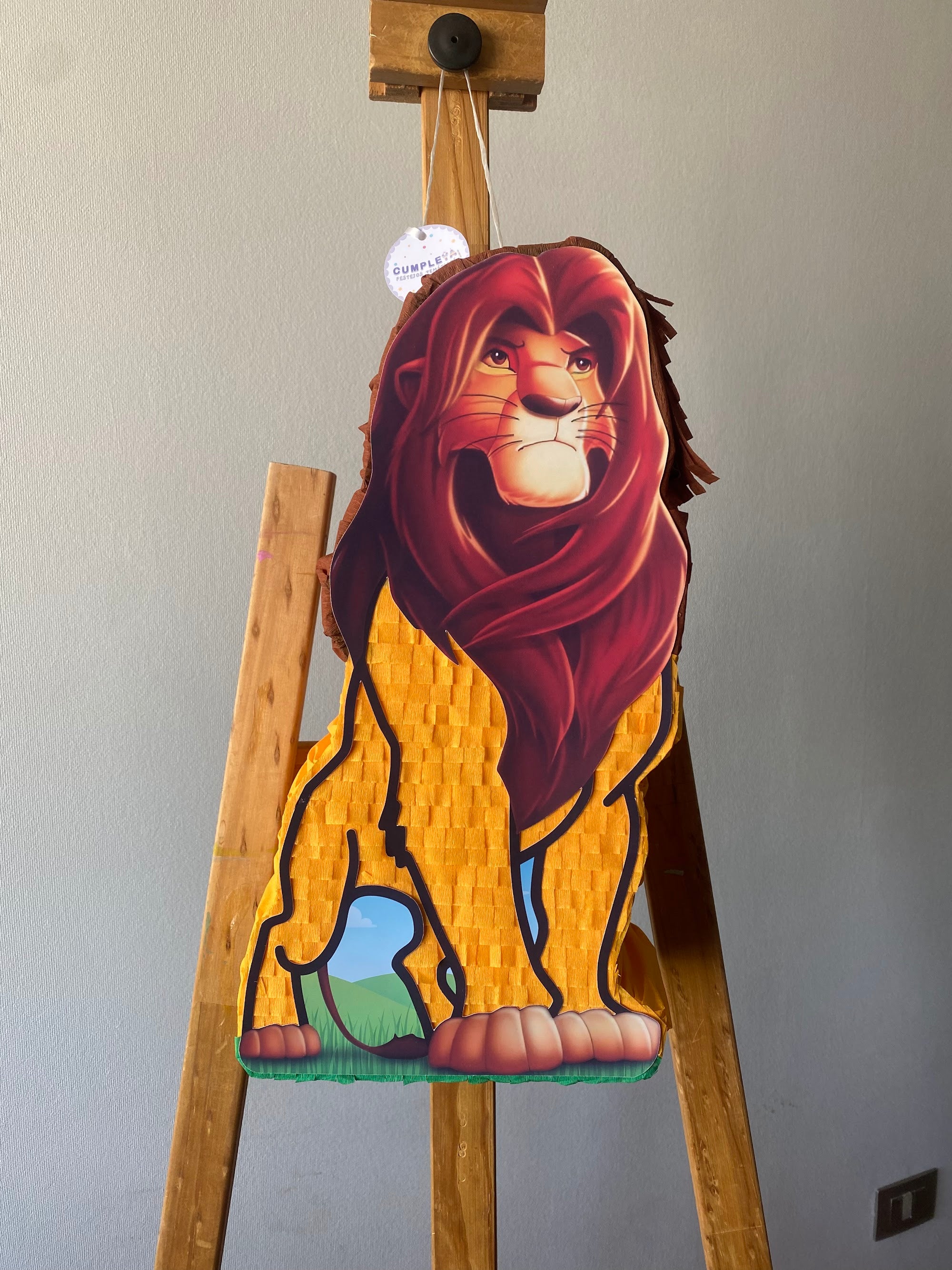 PIÑATA SIMBA ADULTO 40CM PREMIUM