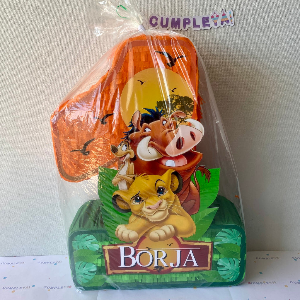 PIÑATA NUMERO UNO REY LEON 60CM PREMIUM