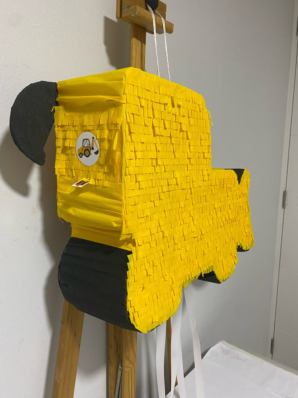 PIÑATA CAMIÓN PALA 40CM PREMIUM