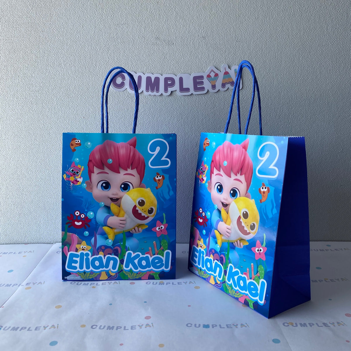 BOLSA SORPRESA 16 × 21 × 8 CM BEBE FINN