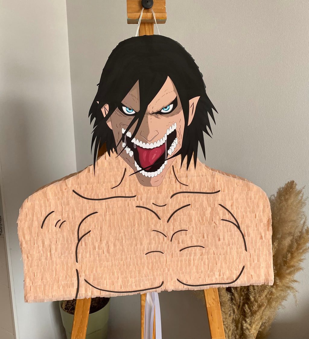 PIÑATA EREN YEAGER 60CM PREMIUM