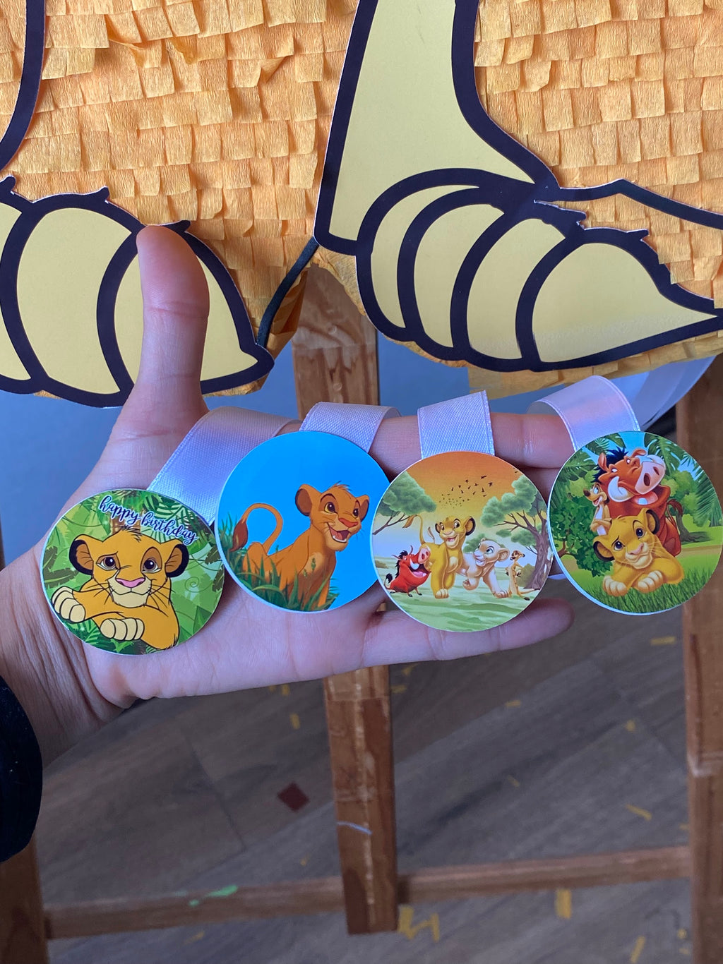 PIÑATA SIMBA REY LEON 60CM PREMIUM