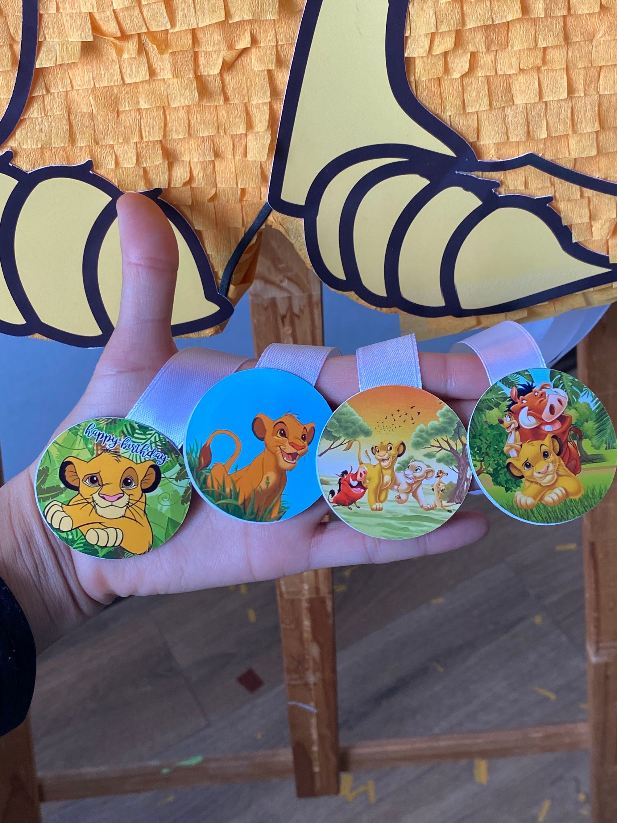 PIÑATA SIMBA REY LEON 60CM PREMIUM